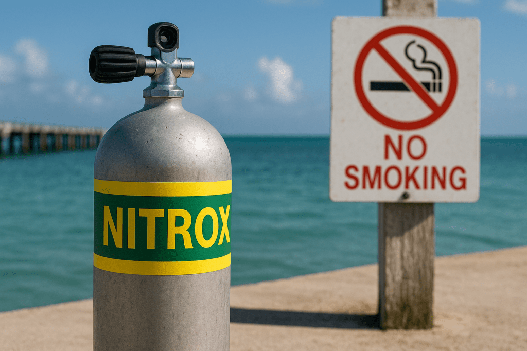 Why You Should Always Handle Nitrox Tanks as if They Contain Pure Oxygen